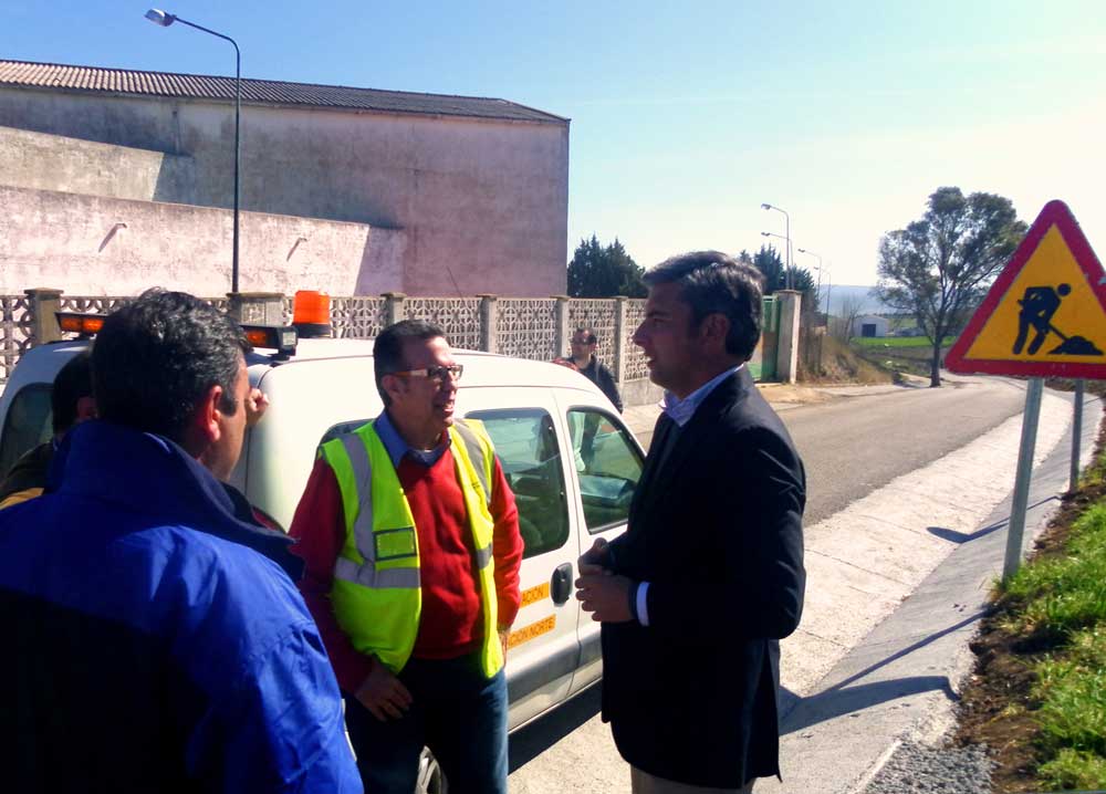 Visita de Andr�s Lorite