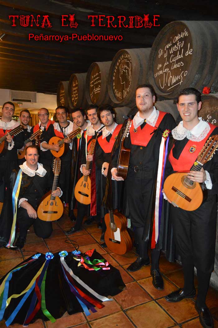 La Tuna el Terrible  aterriza en la capital