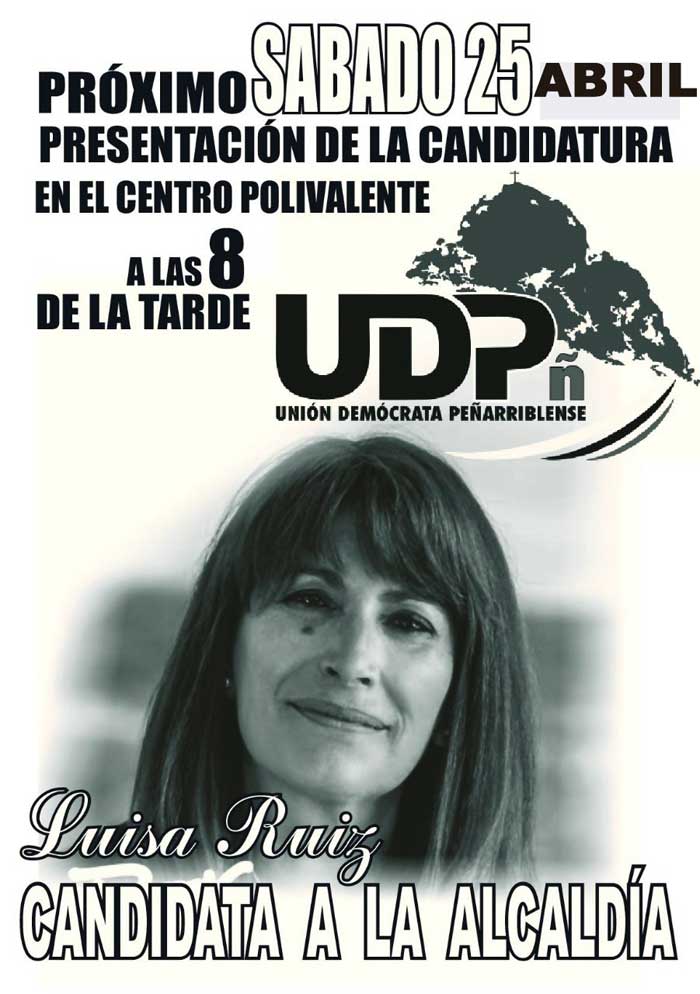 Presentacin de la candidatura de UDP