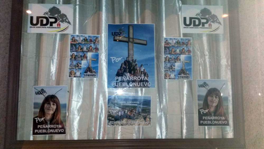 UDP denuncia actos vandlicos contra su sede 