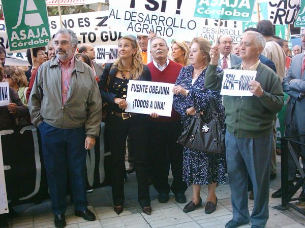 Manifestacion contra la ZEPA del Guadiato