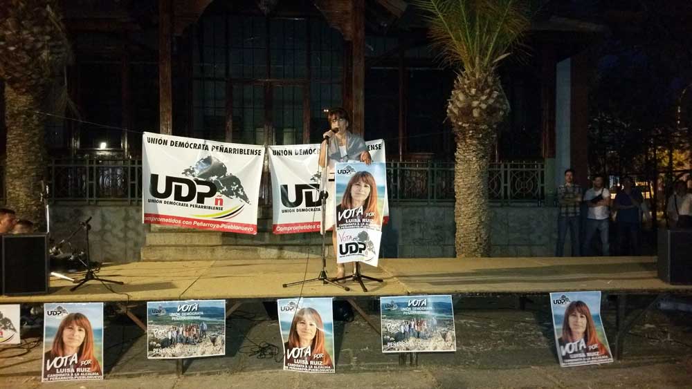 Ruiz pide a la ciudadana que confe en el proyecto de UDP