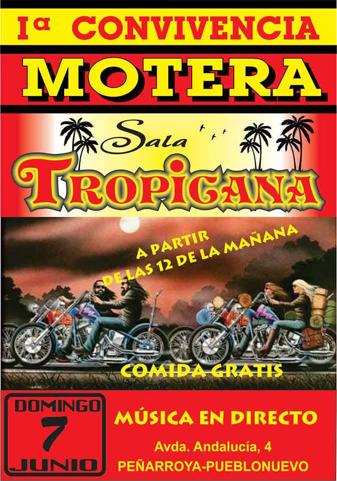 Primera convivencia motera en Pearroya Pueblonuevo