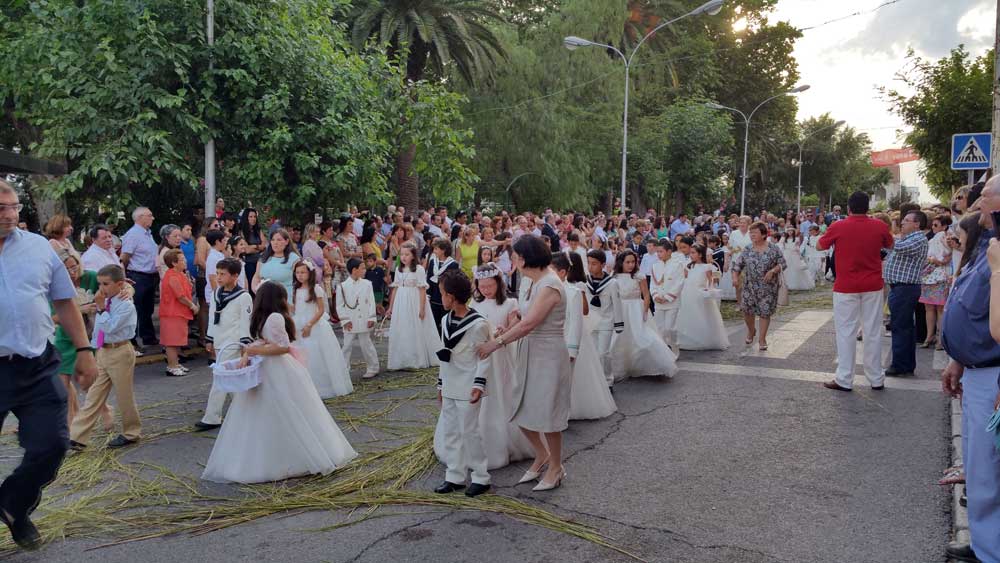 Corpus Christi en Pearroya Pueblonuevo