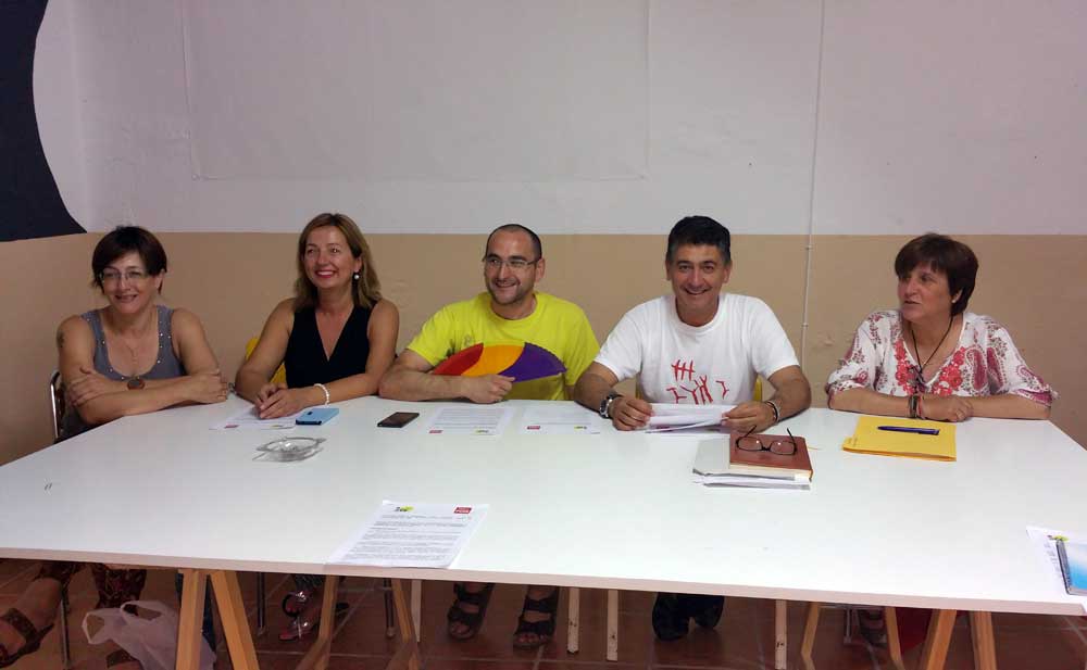 Rueda de prensa de Izquierda Unida