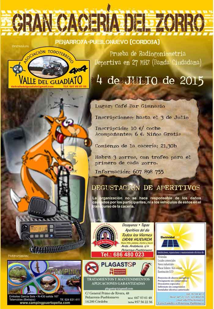 Gran Cacera del Zorro Pearroya-Pueblonuevo 