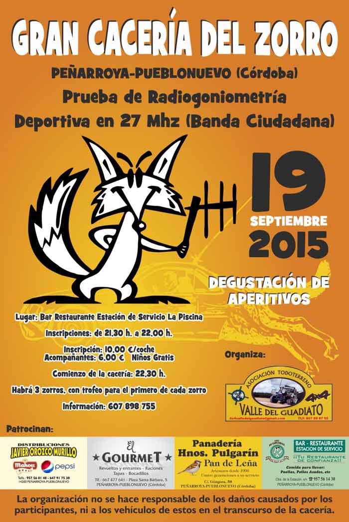 Cacera del Zorro en Pearroya-Pueblonuevo