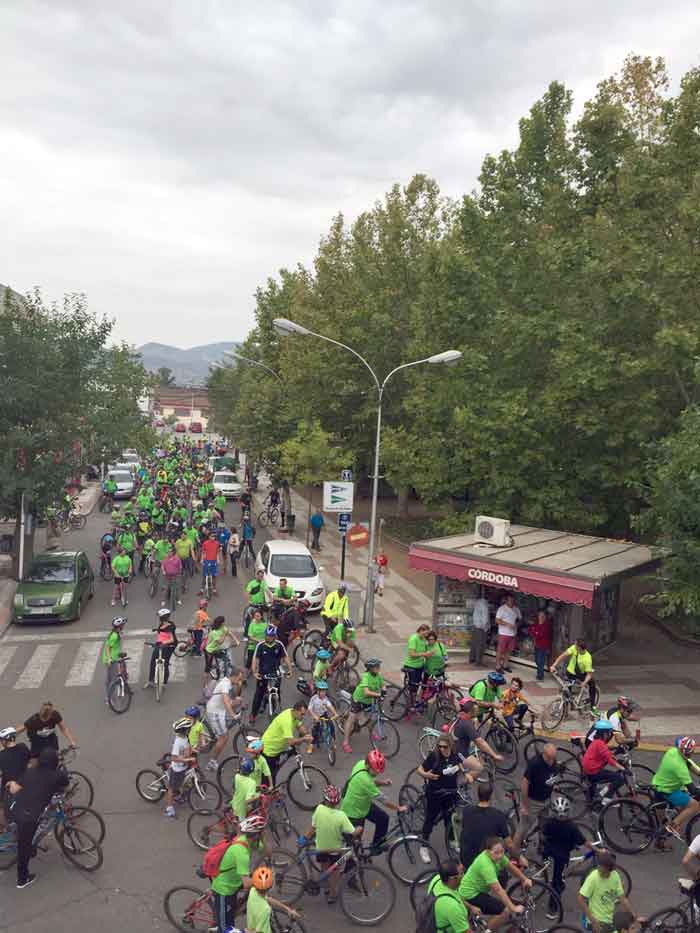 El Da de la bicicleta establece un record de participantes