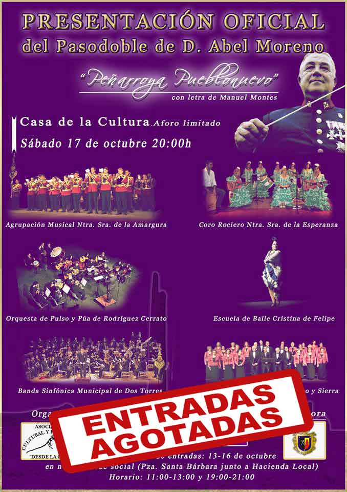 Agotadas las entradas para el concierto