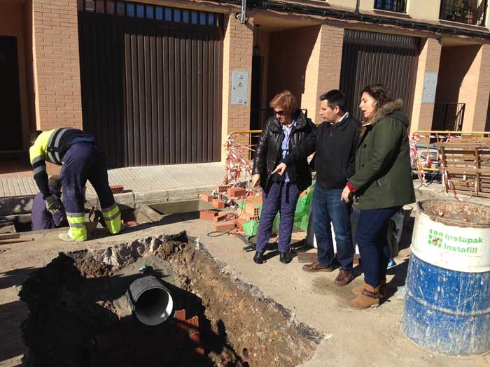 La calle Torres Quevedo ver mejorado su alcantarillado