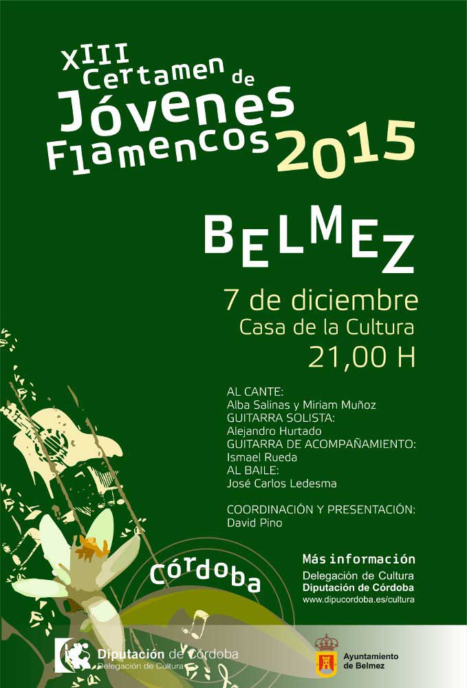 III Certamen J�venes Flamencos 2015 Belmez