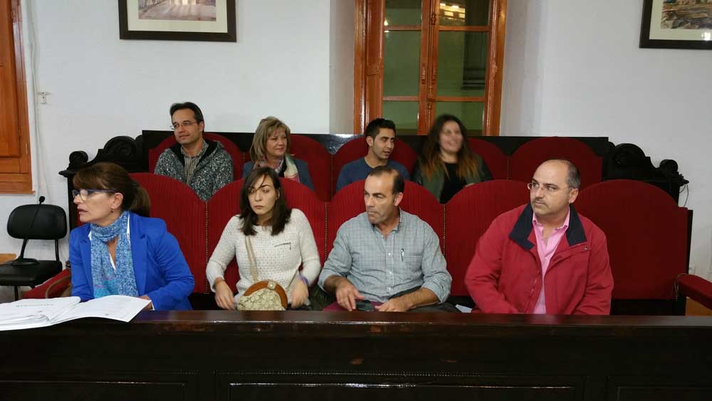 Concejales de UDP en el Ayuntamiento de Pearroya Pueblonuevo