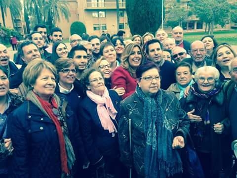 El PSOE de Pearroya Pueblonuevo con Susana Daz en Crdoba