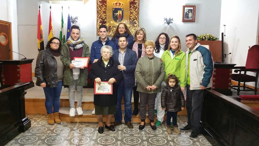 Entrega de premios del certamen de belenes de Navidad 