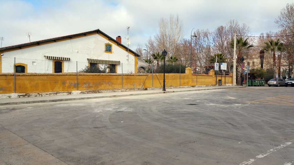 Parada provisional de autobs