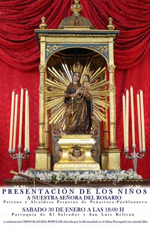 Presentacin de los nios a Nuestra Seora del Rosario