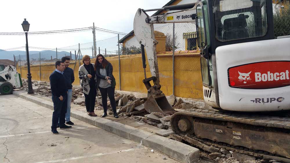 Comienzan los trabajos de construccin de la estacin de autobs