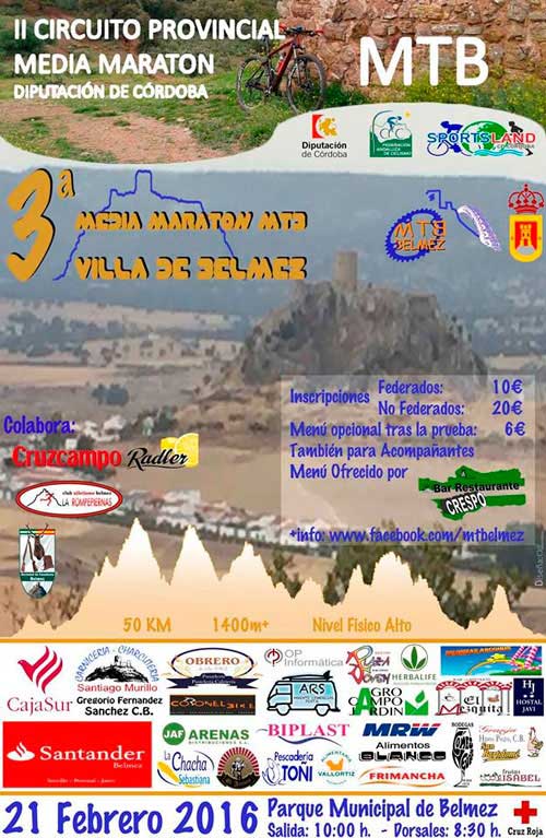 3� Media Marat�n MTB Villa de Belmez