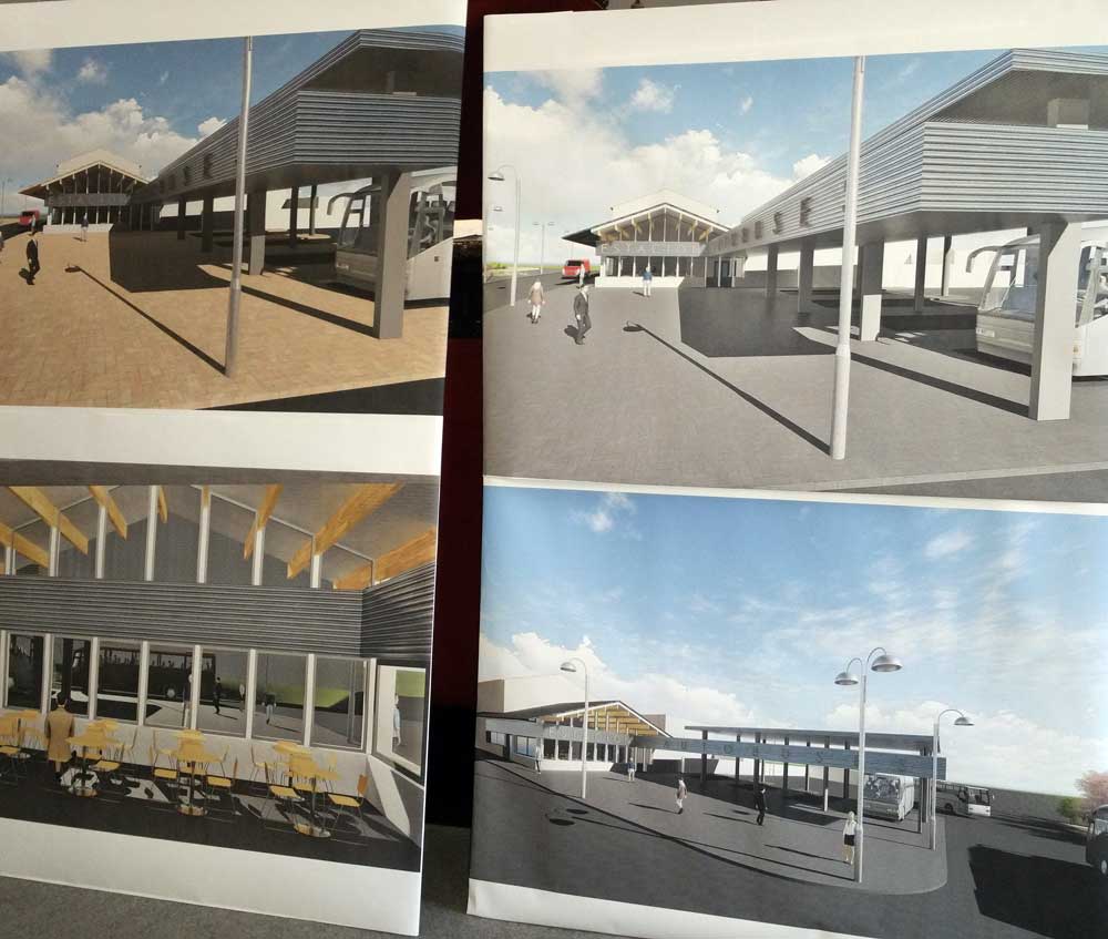 Proyecto de la futura estacin de autobuses