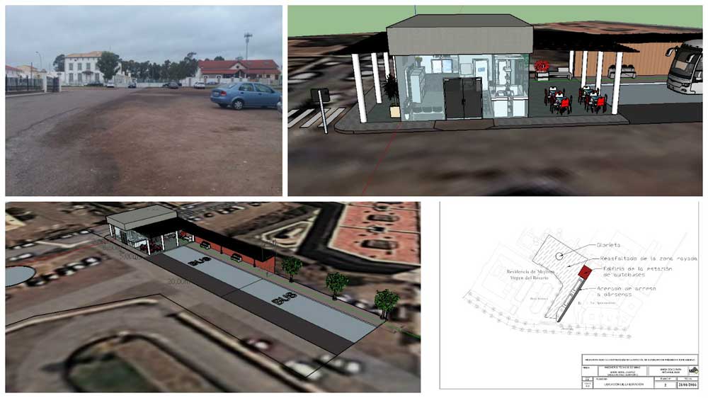 Proyecto de estacin de autobuses, UDP