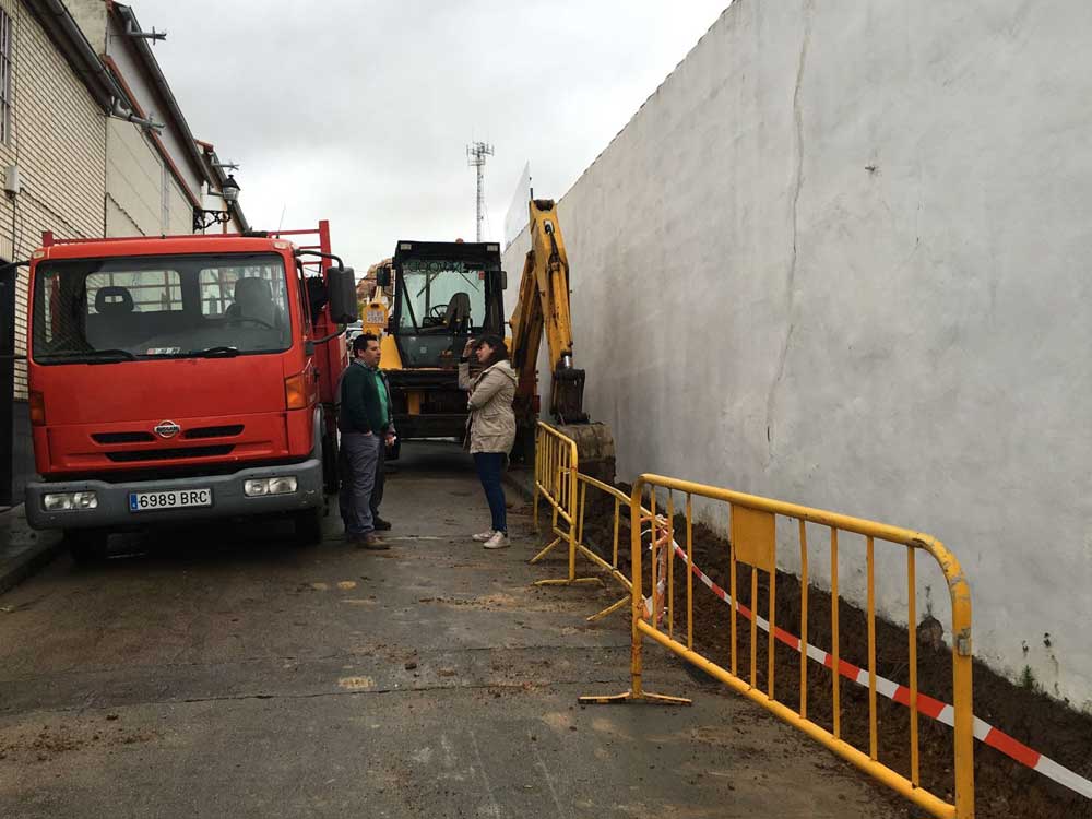 Remodelacin de calle Valeriano Orden Palomino