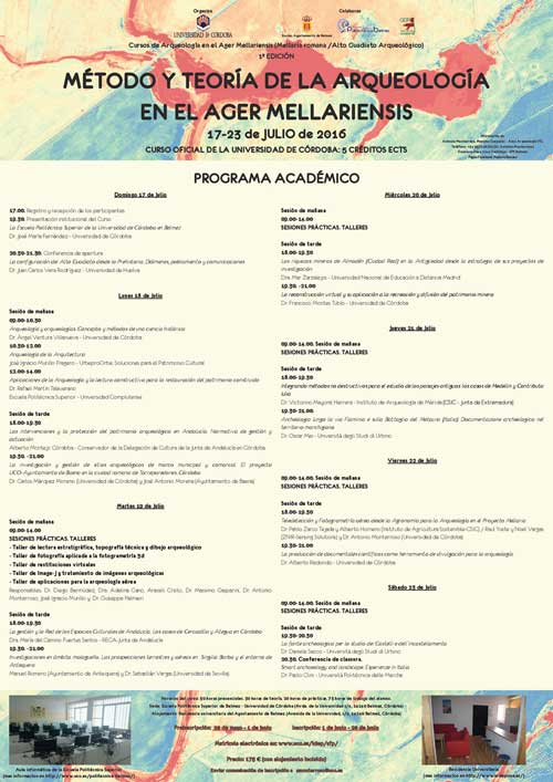 `M�todo y teor�a de la Arqueolog�a en el Ager Mellariensis`