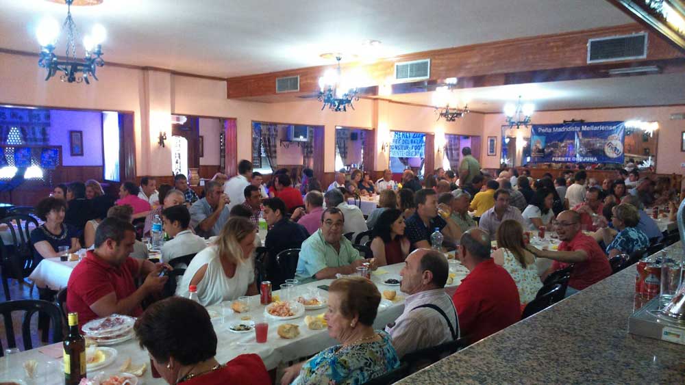La pe�a madridista Mellariense celebra su jornada de convivencia