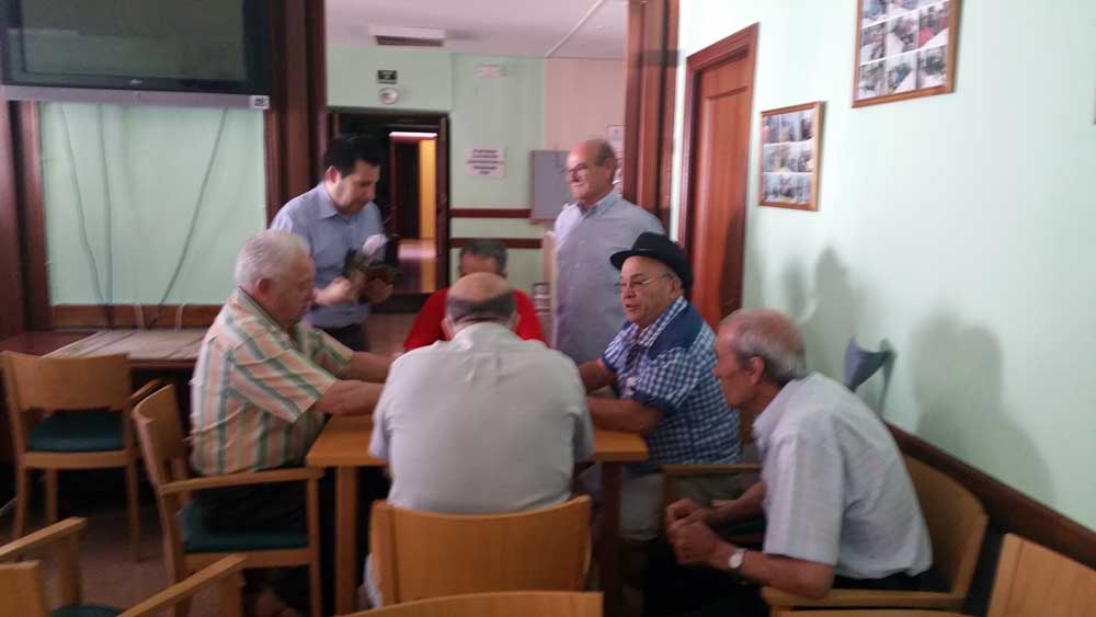 Acto de campaa del PSOE en Pearroya