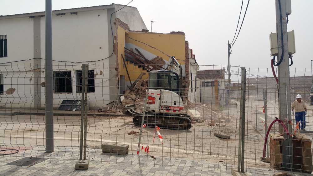 Comienza la segunda fase de la construccin de la estacin de bus
