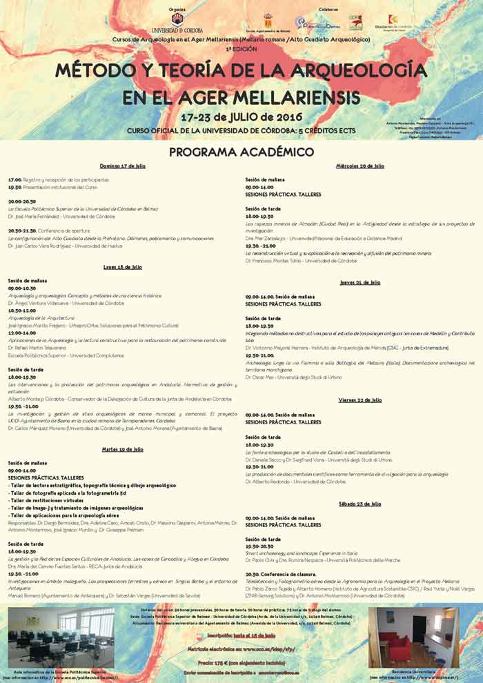 `M�todo y teor�a de la arqueolog�a en el Ager Mellariensis`