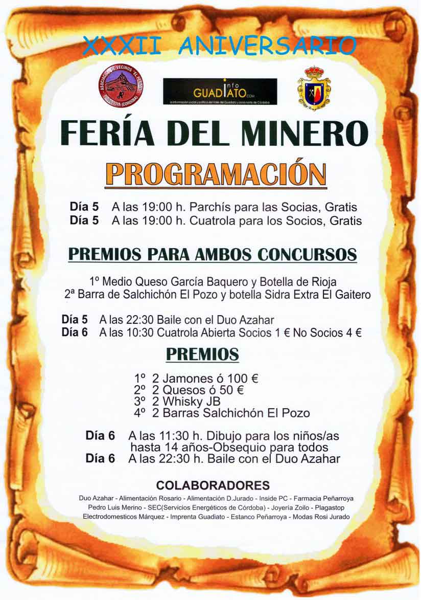 XXXII Aniversario de la Feria del Minero