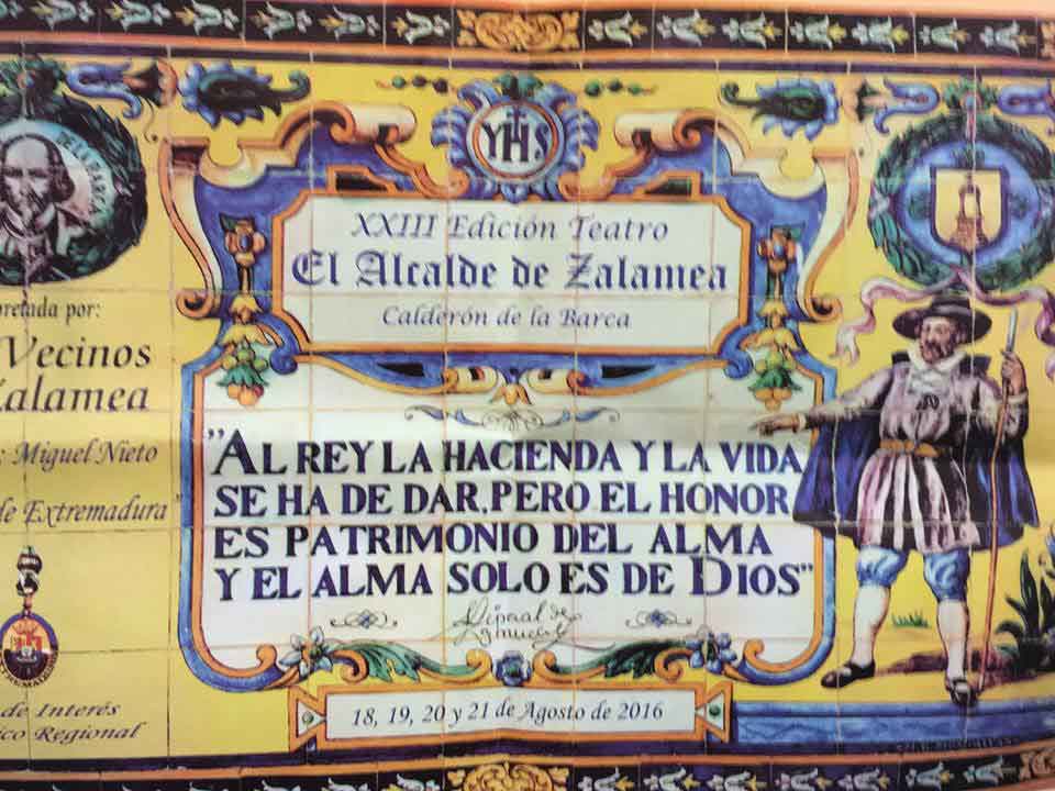 Viaje a Zalamea de la Serena para ver la obra `El Alcalde de Zalamea`