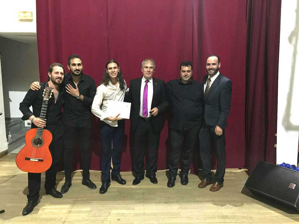 Gabriel Gordillo pregona la feria de Nuestra Se�ora de los Remedios