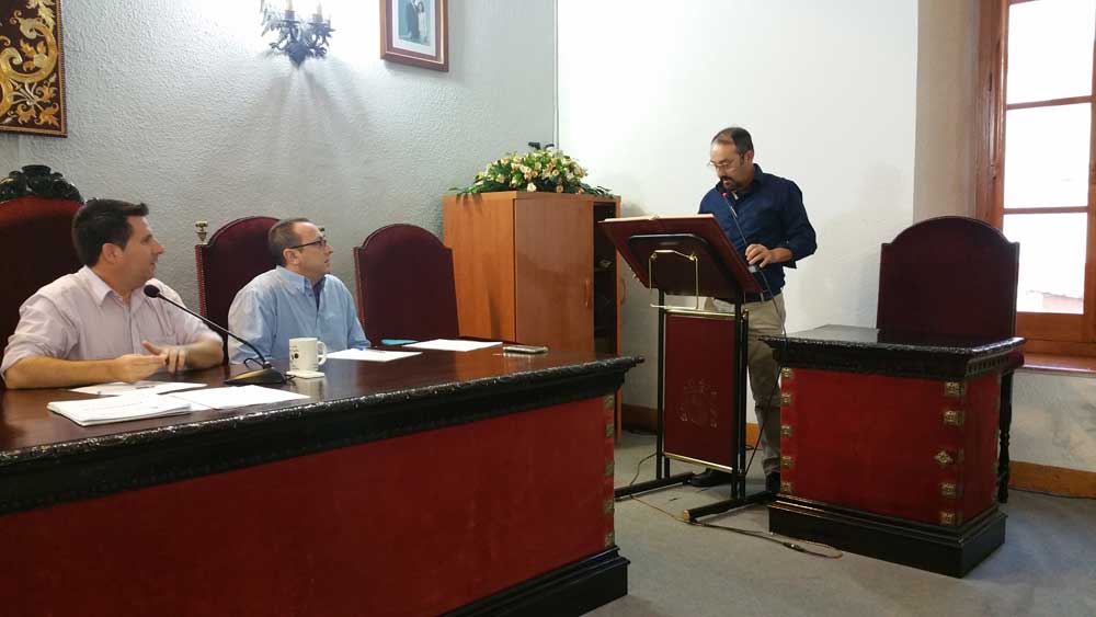 Csar Moya nuevo edil de IU en el Ayuntamiento 