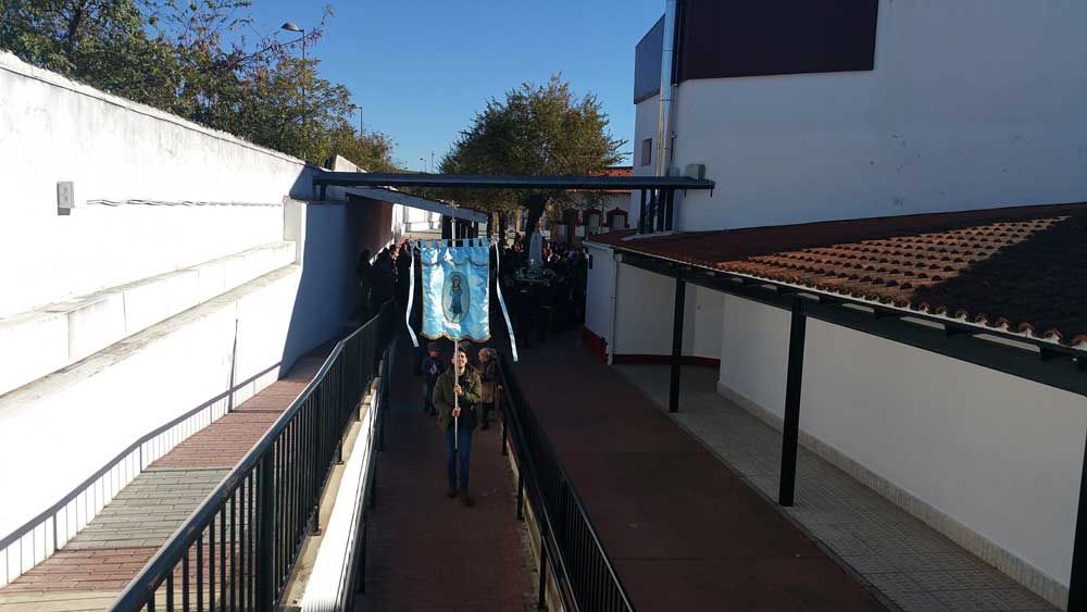 Presentacin de Mara recibe a la imagen de la Virgen de Ftima