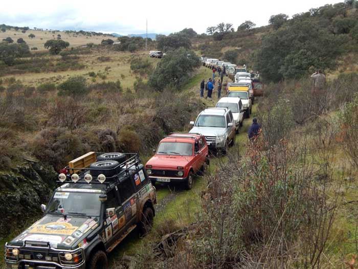 Ruta en vehculos 4x4 por la sierra morena cordobesa