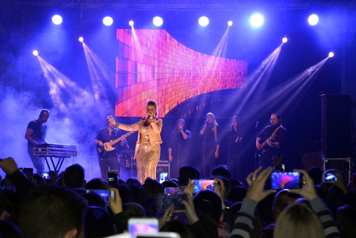 Andy&Lucas y La Hngara en concierto