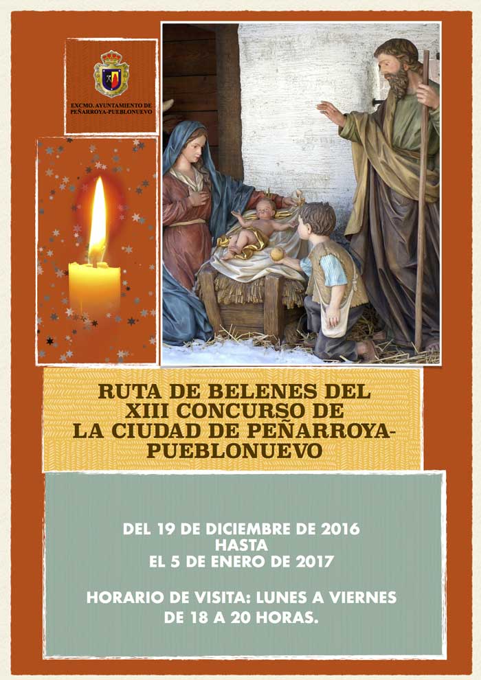XIII Concurso de Belenes Ciudad de Pearroya-Pueblonuevo