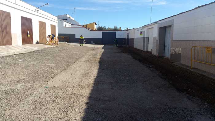 Remodelacin de la zona trasera de Maestro Jos Torrellas