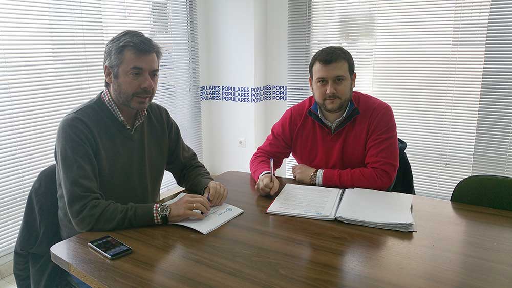 Miguel ngel Torrico y Jos Manuel Medina