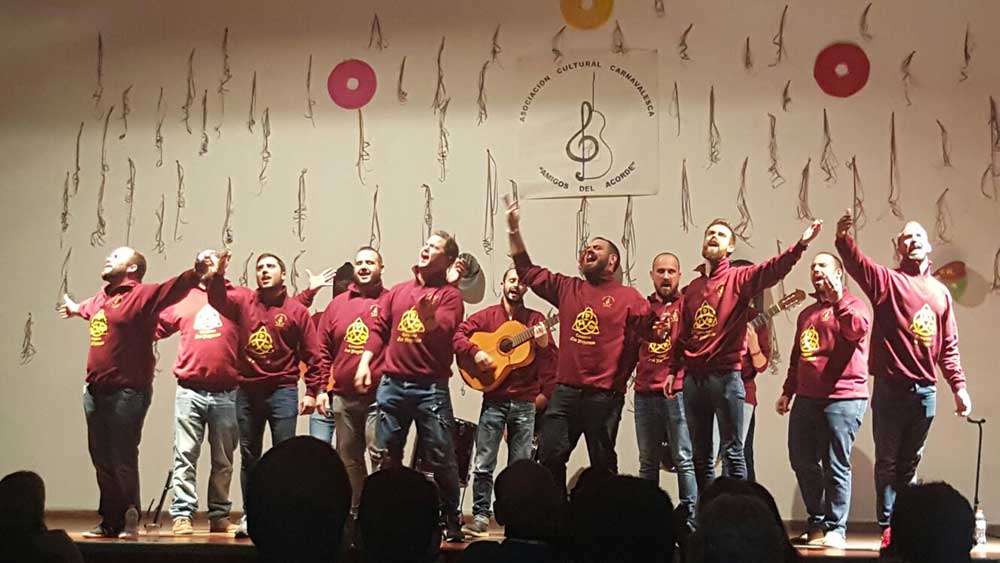 Presentación de la Comparsa “Los Paganos”