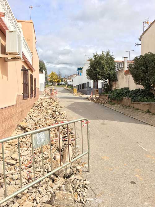 Remodelacin en la barriada Santiago Garca Fuentes 