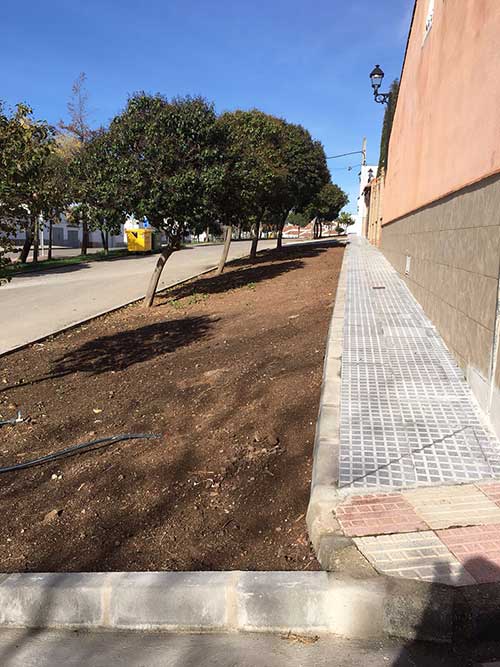 Remodelacin de la calle ferrocarril