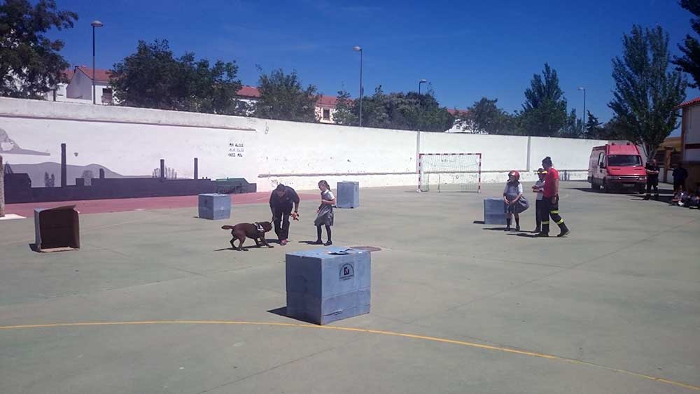 Demostracin en el colegio Presentacin de Mara