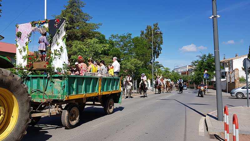 Romera de San Isidro en Pearroya Pueblonuevo