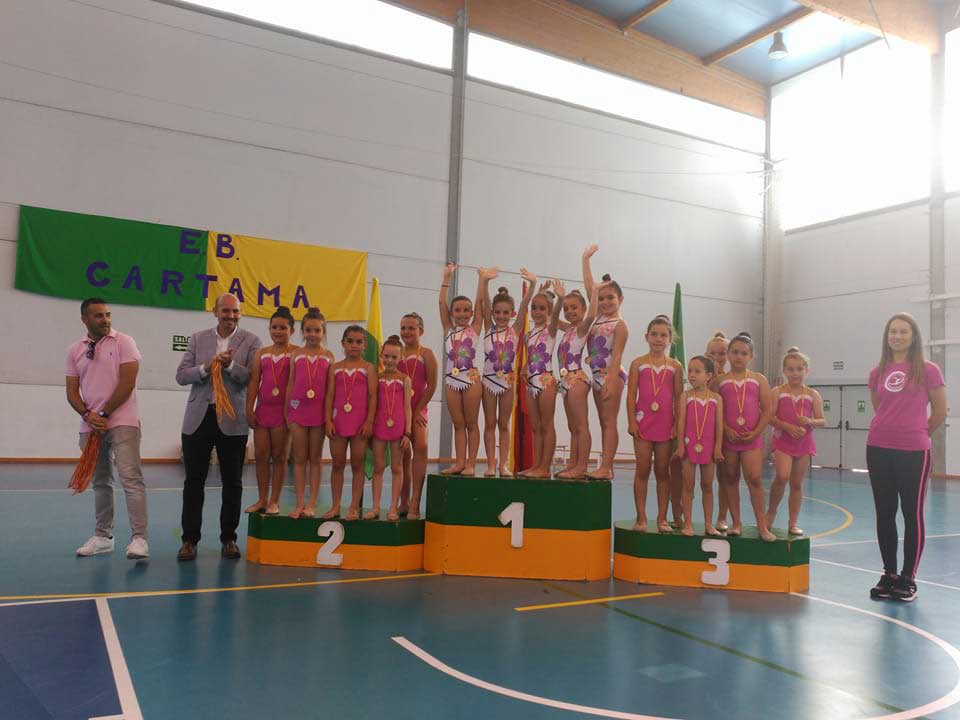 Dos oros en Cártama para Gimnasia Rítmica 30 Grados