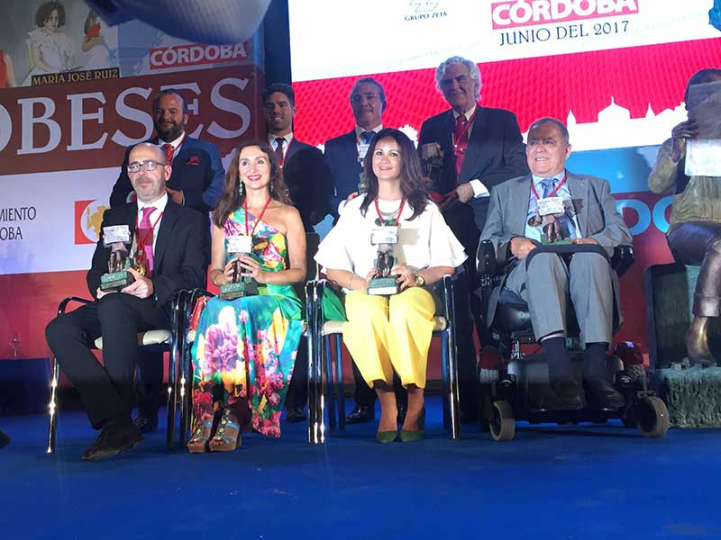 Silvia Mellado recoge el Premio �Cordobeses del a�o� 