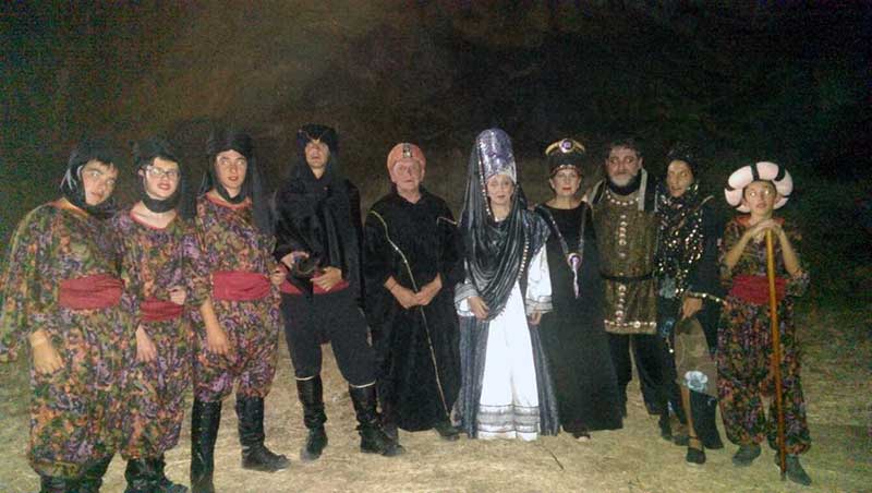 `Una mirada en el tiempo�,  representada en Belmez