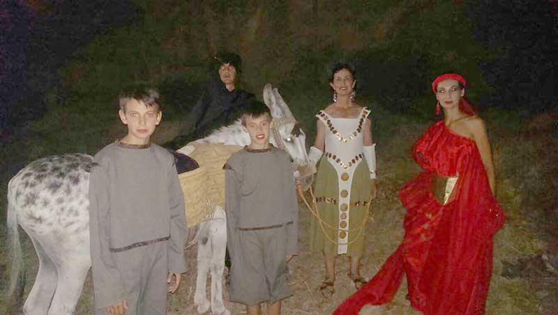 `Una mirada en el tiempo�,  representada en Belmez