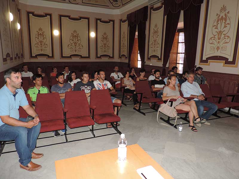 Acto de clausura del curso de Arqueolog�a en el Valle del Alto Guadiato 